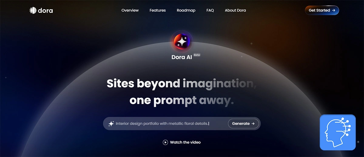 Сайт Dora AI